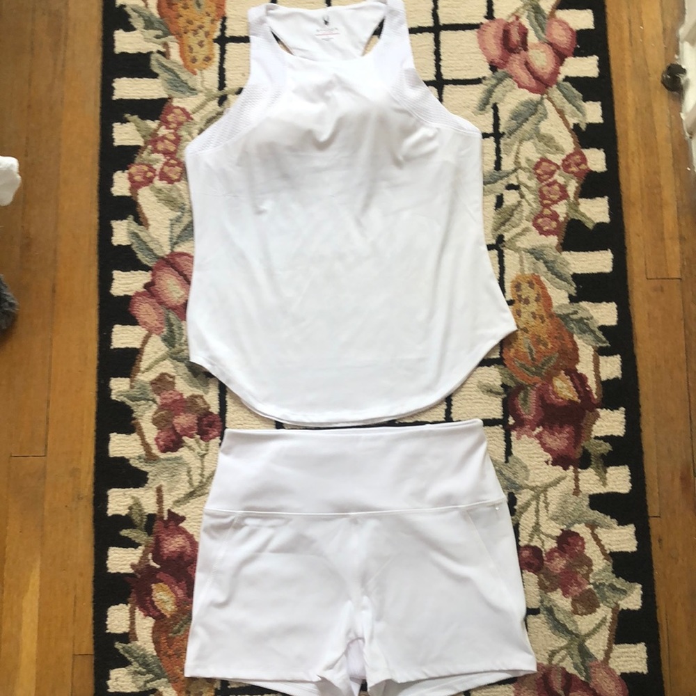 Spyder Athletic set -  Top and Bike Shorts